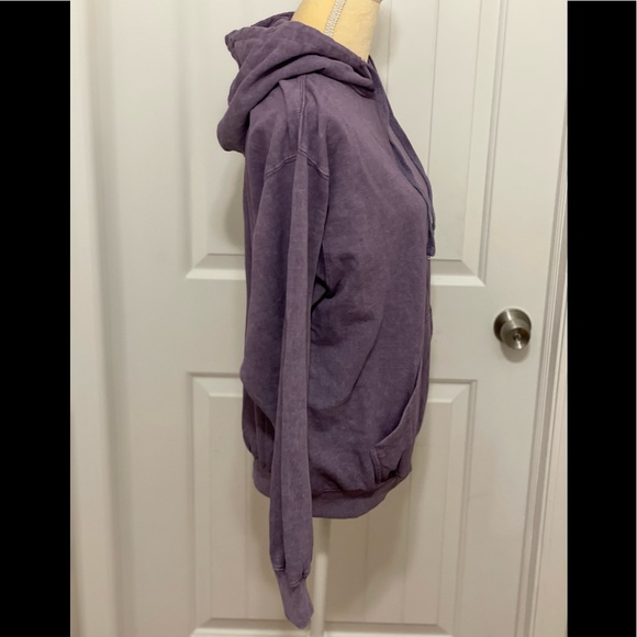 Seaside Oregon Coast oversized hoodie Ice purple small nwot - Picture 3 of 5